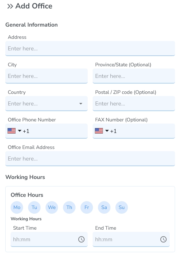 Multi-location booking management