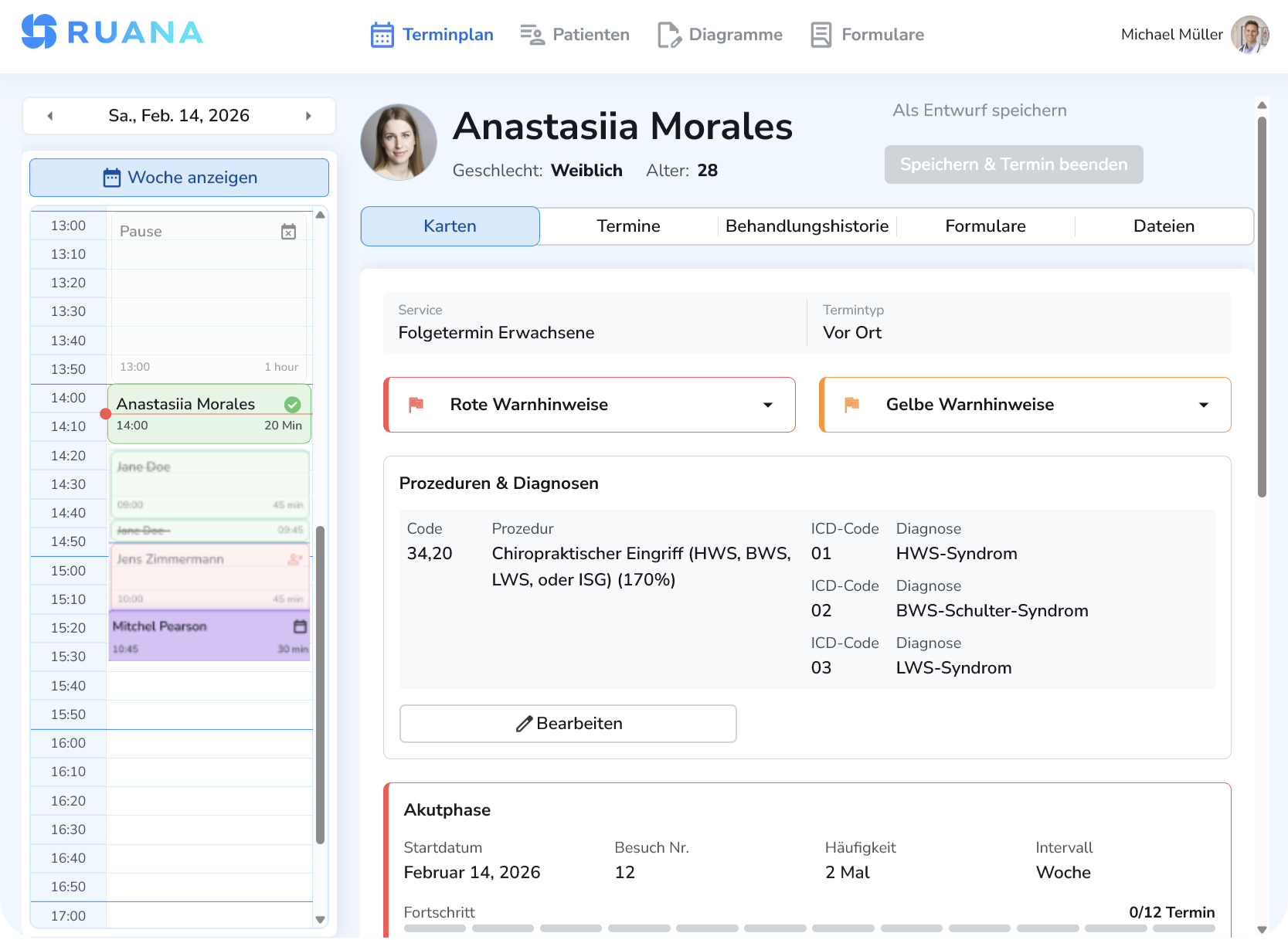 Digitale Patientenakte & Dokumentation