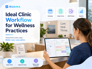 Guide and tips how to build ideal clinic workflow for wellness practices