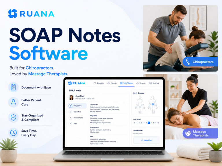 SOAP Notes Software for Chiropractors & Wellness Practices