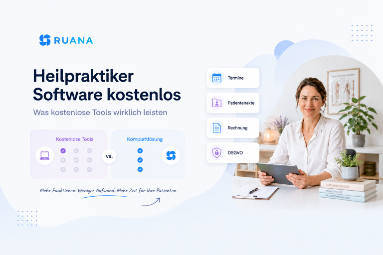 Heilpraktiker Software kostenlos: Was kostenlose Tools wirklich leisten