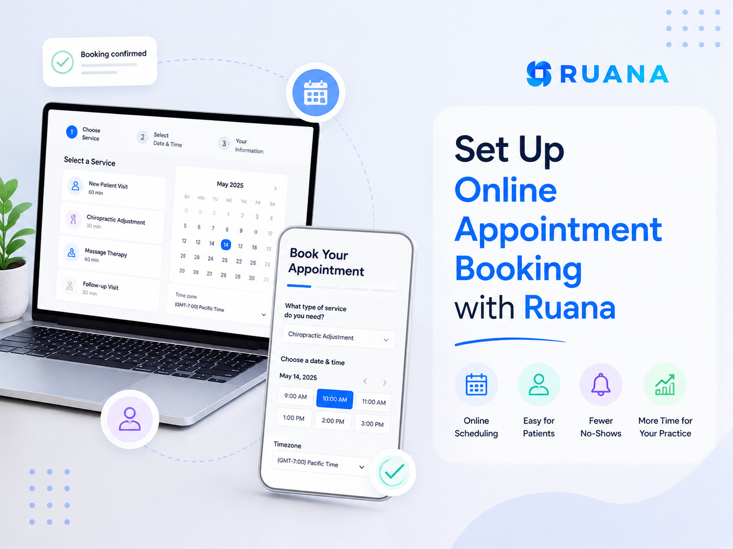 complete detailed guide on how to set up online appointment booking