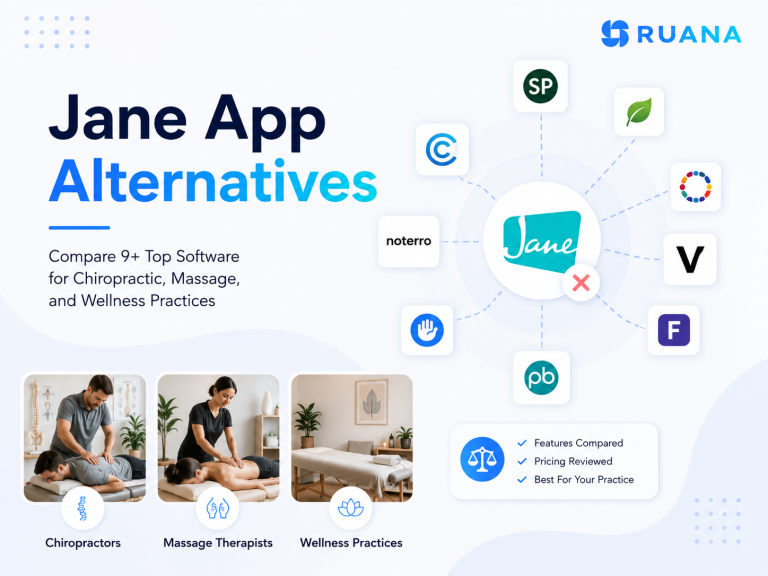 9 Jane App Alternatives for Chiropractors, Massage Therapists, and Wellness Practices
