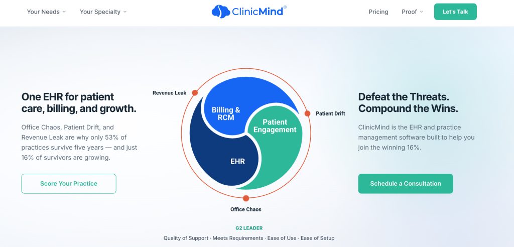 ClinicMind home